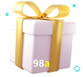 Receba seus bônus de boas-vindas no 98a